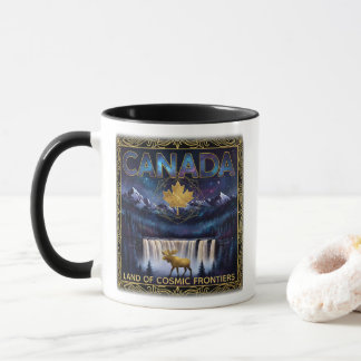 Mug Cosmic Canada Nature Celestial Art