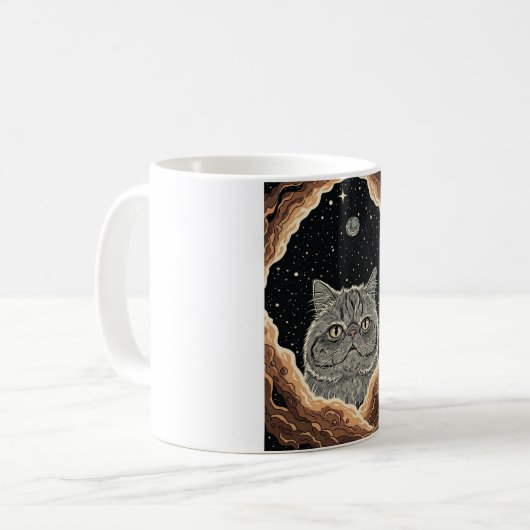 Mug Cosmic Cat (Devant gauche)
