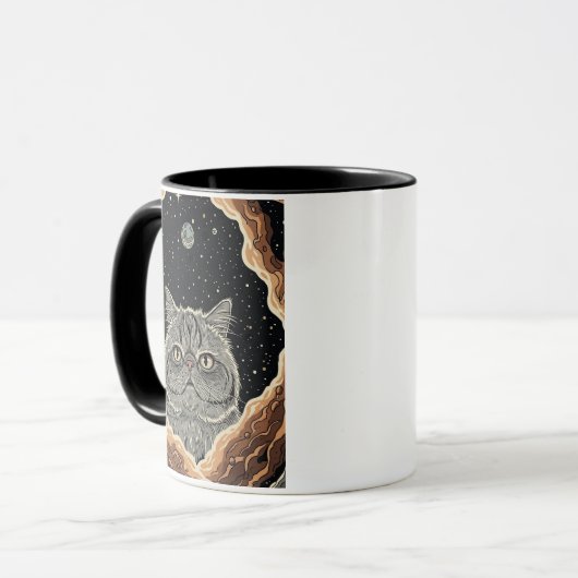 Mug Cosmic Cat (Devant gauche)
