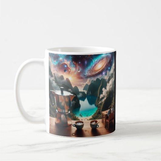 Mug Cosmic Coffee Morning (Gauche)