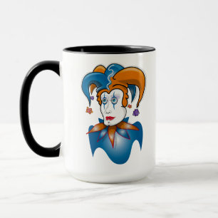 Mug Cosmic Court Jester Harlequin Comédie