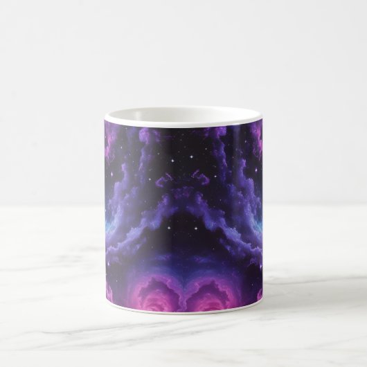 Mug Cosmic Galaxy Nebula Abstract Space Art Design (Centre)