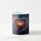 Mug Cosmic Heart Galaxy Love Art – Universe Romance  (Centre)