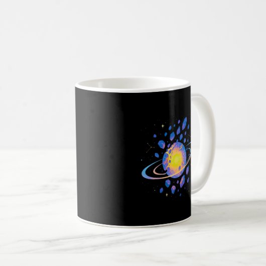 Mug Cosmic Mind Core • Identity Fragments in Orbit (Devant droit)