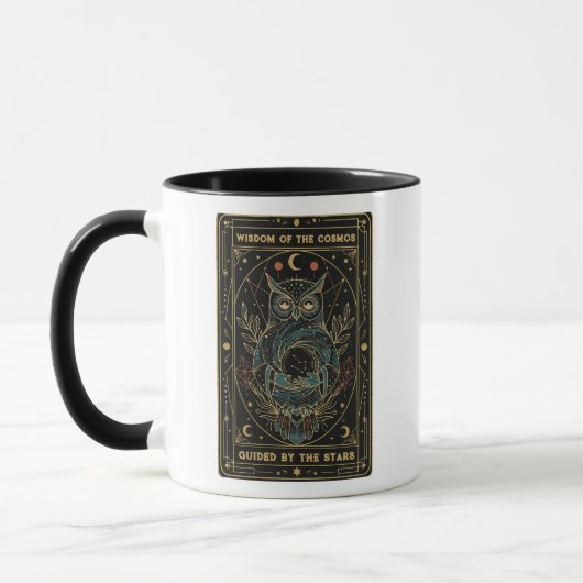 Mug Cosmic Oracle Owl • Mystical Celestial (Gauche)