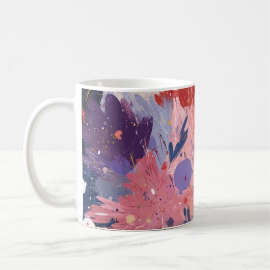 Mug Cosmic Party Abstract Explosion (Gauche)