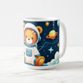 Mug Cosmic Porcelain Astronaut Bear (Devant droit)