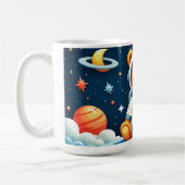Mug Cosmic Porcelain Astronaut Bear (Gauche)