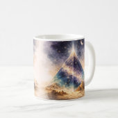 Mug Cosmic Pyramid Ancient Egypt Inspired (Devant droit)