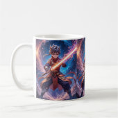 Mug Cosmic Samurai - Le Gardien des étoiles zazzle (Gauche)