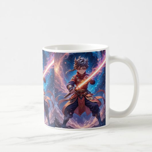 Mug Cosmic Samurai - Le Gardien des étoiles zazzle (Droite)