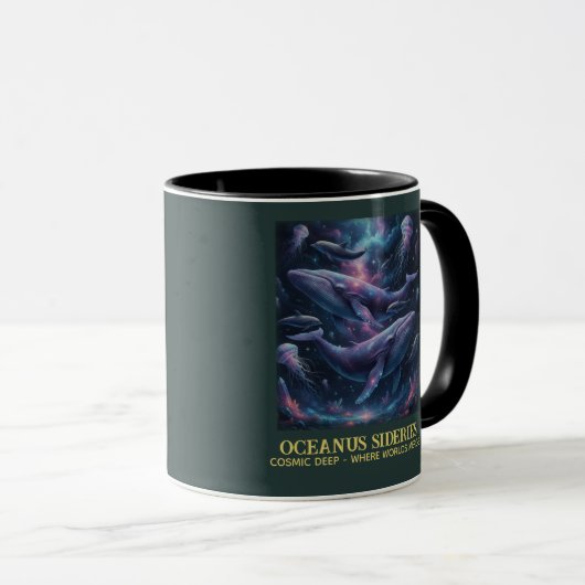 Mug Cosmic Whale Galaxy Ocean (Devant droit)