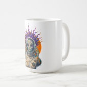 Mug Cosmique Astronaute Alien Manches Longues (Devant droit)