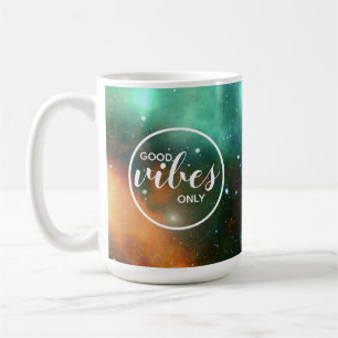 Mug Cosmique Cosmos Espace Bonnes Vibrations Uniquemen