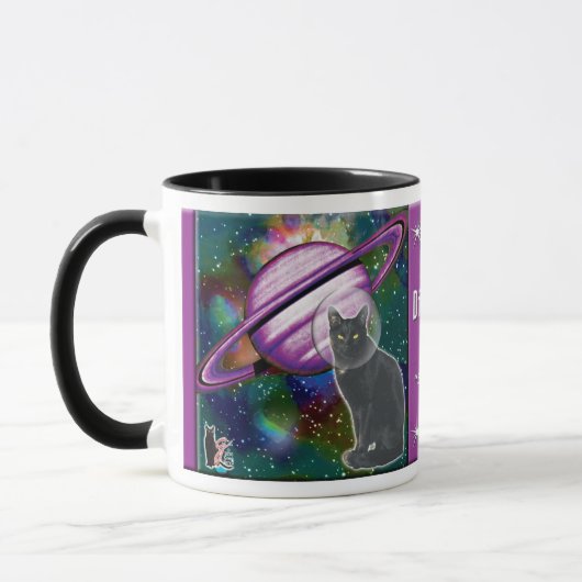 Mug Cosmo Space-Cat (Gauche)