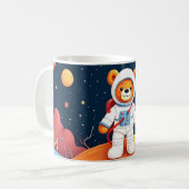 Mug Cosmonaute Teddy Glowscape (Devant gauche)