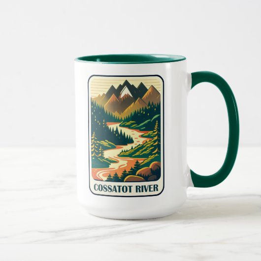 Mug Cossatot River Arkansas Colors (Droite)