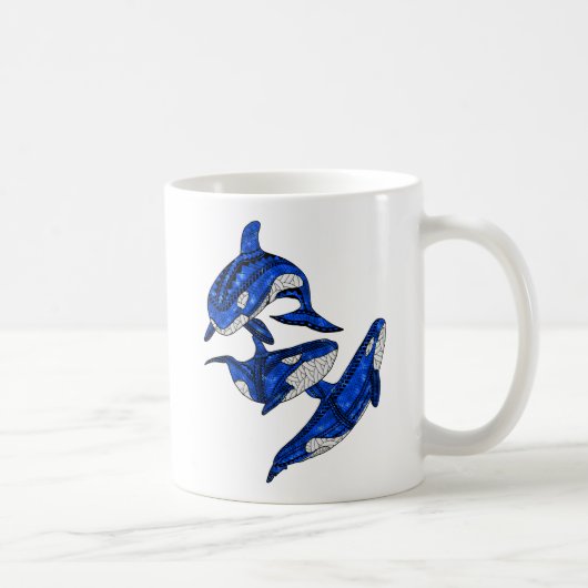 Mug Cosse de 3 orques tribales (Droite)