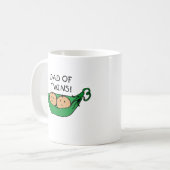 Mug Cosse jumelle de papa (Devant gauche)
