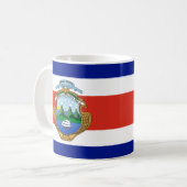 Mug Costa Rica (armoiries/drapeau) (Devant gauche)