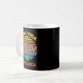 Mug Costa Rica Pura Vida Sloth (Devant gauche)