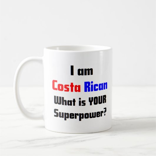 Mug costa rican (Gauche)