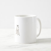 Mug Costume dalmate Halloween Cool Simple Animal Fu (Devant droit)