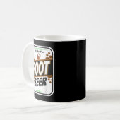 Mug Costume de bières RACINE de style rétro (Devant gauche)