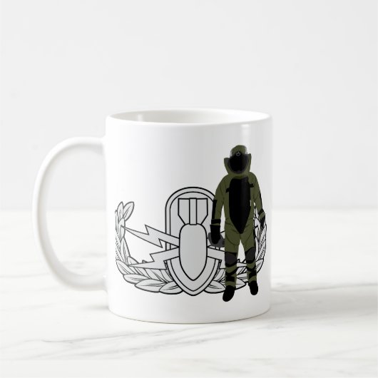 Mug Costume de bombe d'EOD (Gauche)