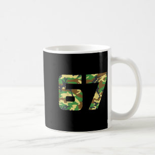 Mug Costume de camouflage numéro 6 7 drôle Six Sept Ch