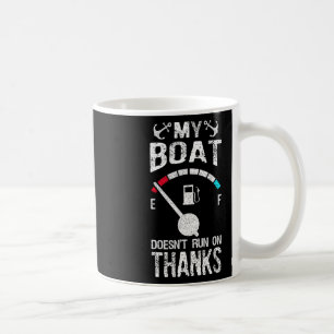 Mug Costume de capitaine de bateau Mon bateau ne fonct