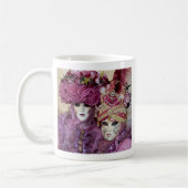 Mug Costume de Carnaval violet, Venise (Gauche)