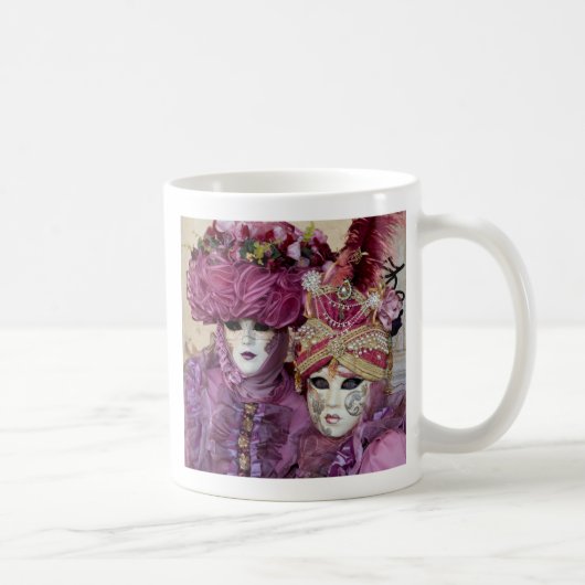 Mug Costume de Carnaval violet, Venise (Droite)