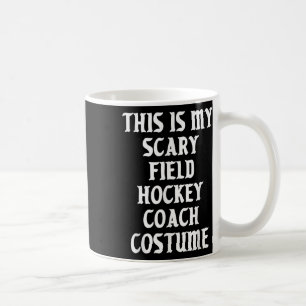 Mug Costume de coach de hockey sur gazon effrayant pou