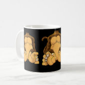 Mug Costume de corps de singe sans tête Chimpanzé drôl (Devant gauche)