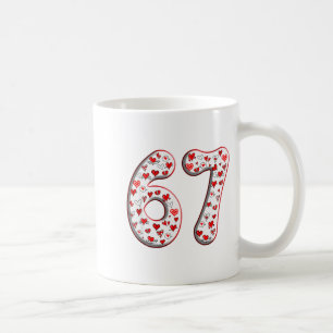 Mug Costume de couple Duo 67 Mème Six Sept Saint-Valen