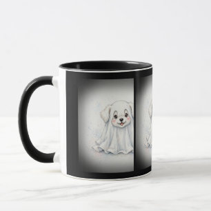 Mug Costume de fantôme de chiot Halloween mignon