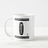 Mug Costume de groupe vert émeraude Crayon (Gauche)