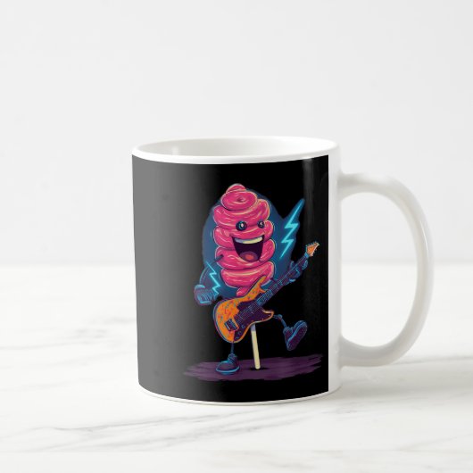 Mug Costume de guitariste sucette pour guitare électri (Droite)