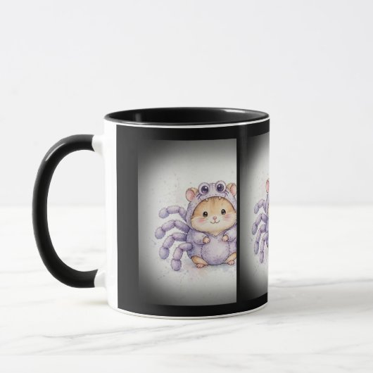 Mug Costume de hamster araignée mignon (Gauche)