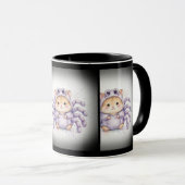 Mug Costume de hamster araignée mignon (Devant droit)