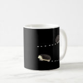 Mug Costume de hérisson à ventre africain drôle mignon (Devant droit)
