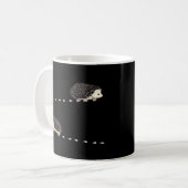 Mug Costume de hérisson à ventre africain drôle mignon (Devant gauche)