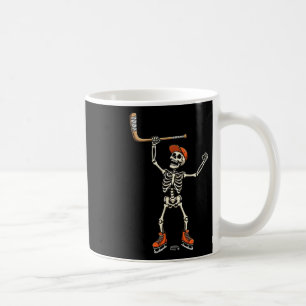 Mug Costume de hockey sur glace squelette drôle d'Hall