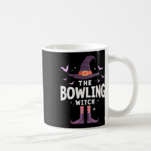 Mug Costume de jumelage de sorcière Halloween Bowling