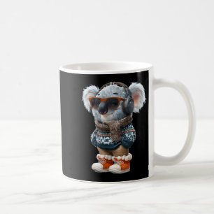 Mug Costume de Koala avec Casque Drôle pour les Amoure