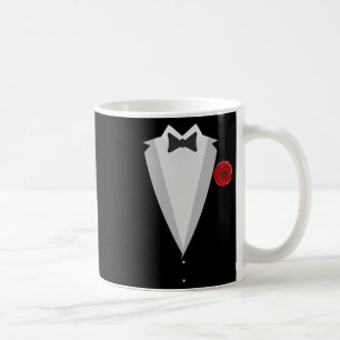Mug Costume de mariage du marié noir cravate Funny Bac