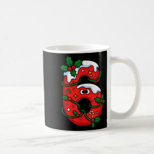Mug Costume de Père Noël numéro 6 Mème de Noël couple