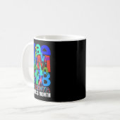 Mug Costume de sensibilisation Silver Ribbon Warrior K (Devant gauche)