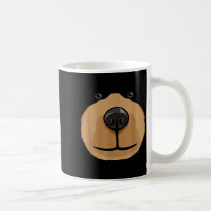 Mug Costume de tête de visage d'ours de dessin animé m